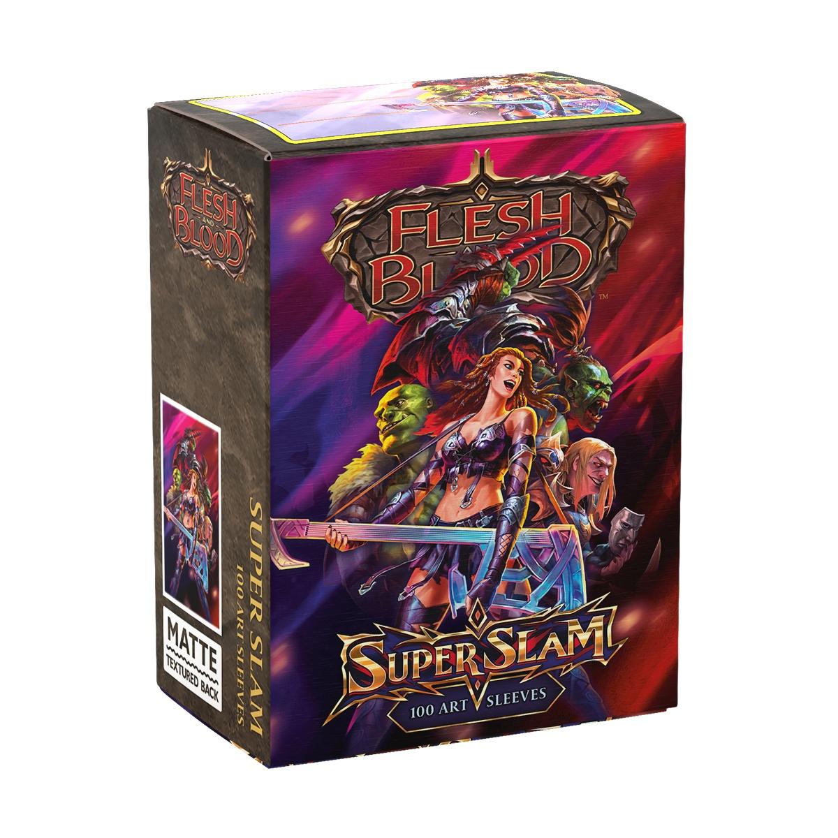Dragon Shield - Matte Art Sleeves - Flesh & Blood Super Slam (100)