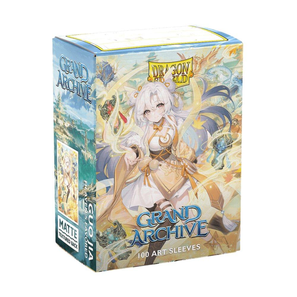 Grand Archive Matte Art Sleeves - Guo Jia, Heaven's Favored (Limited Edition) (100)