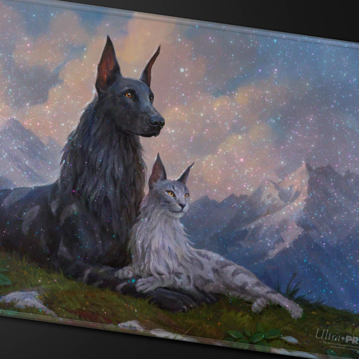 Ultra Pro - Commander Series - Release 8 - Fan Vote 3 - Q3 2025 Holofoil Playmat Rin and Seri for Magic: The Gathering