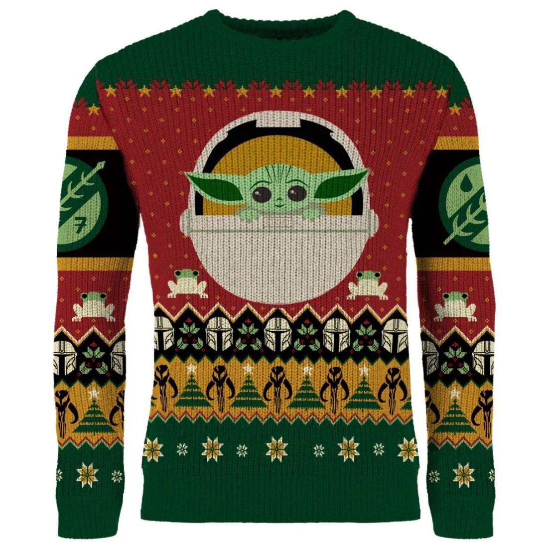 Star Wars The Child Christmas Jumper - Größe: S