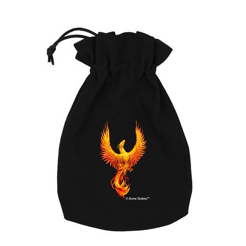 Anne Stokes Dice Pouch: Phoenix