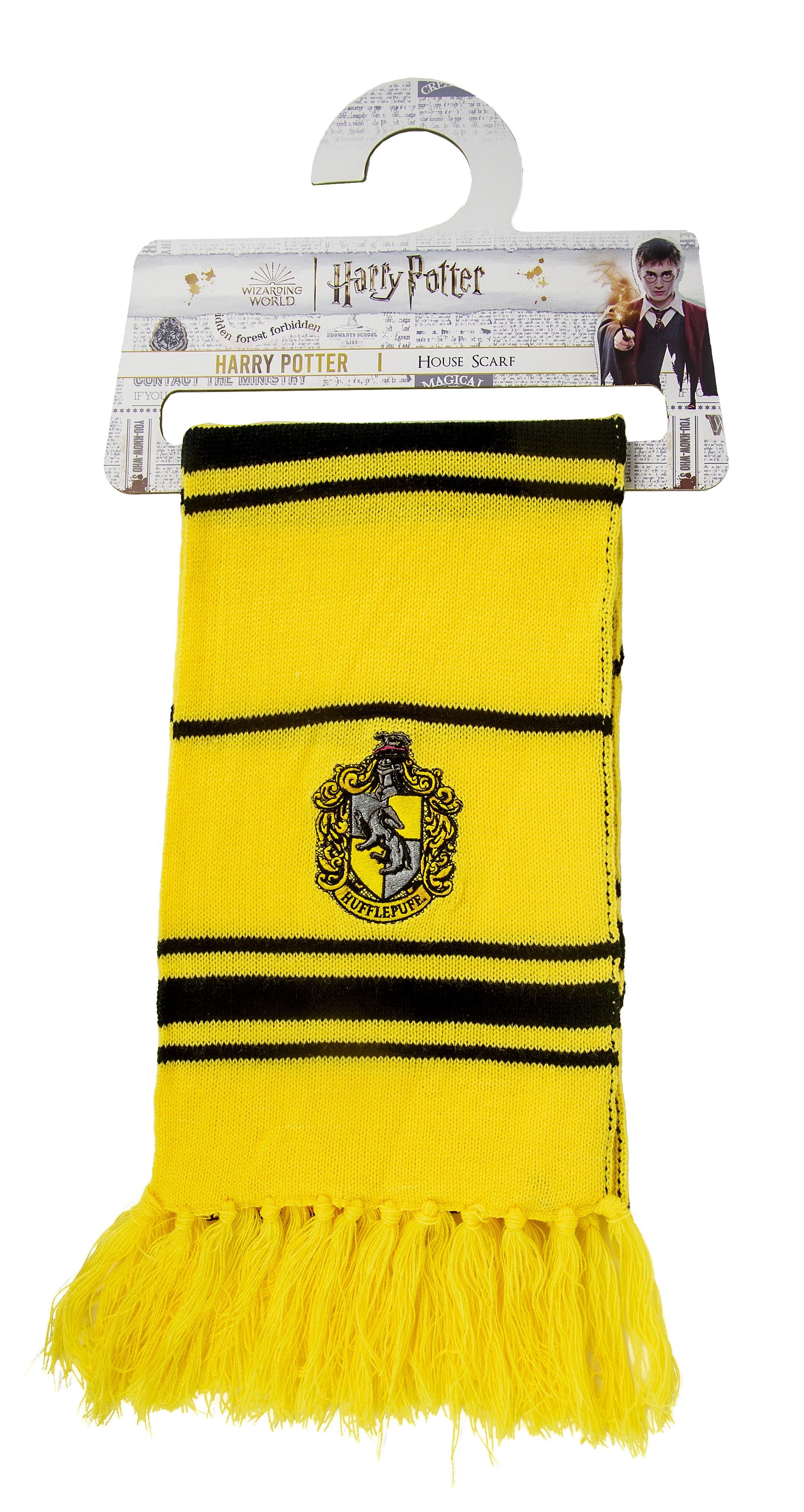Harry Potter Hufflepuff Thin Stripes Scarf (Hanger)