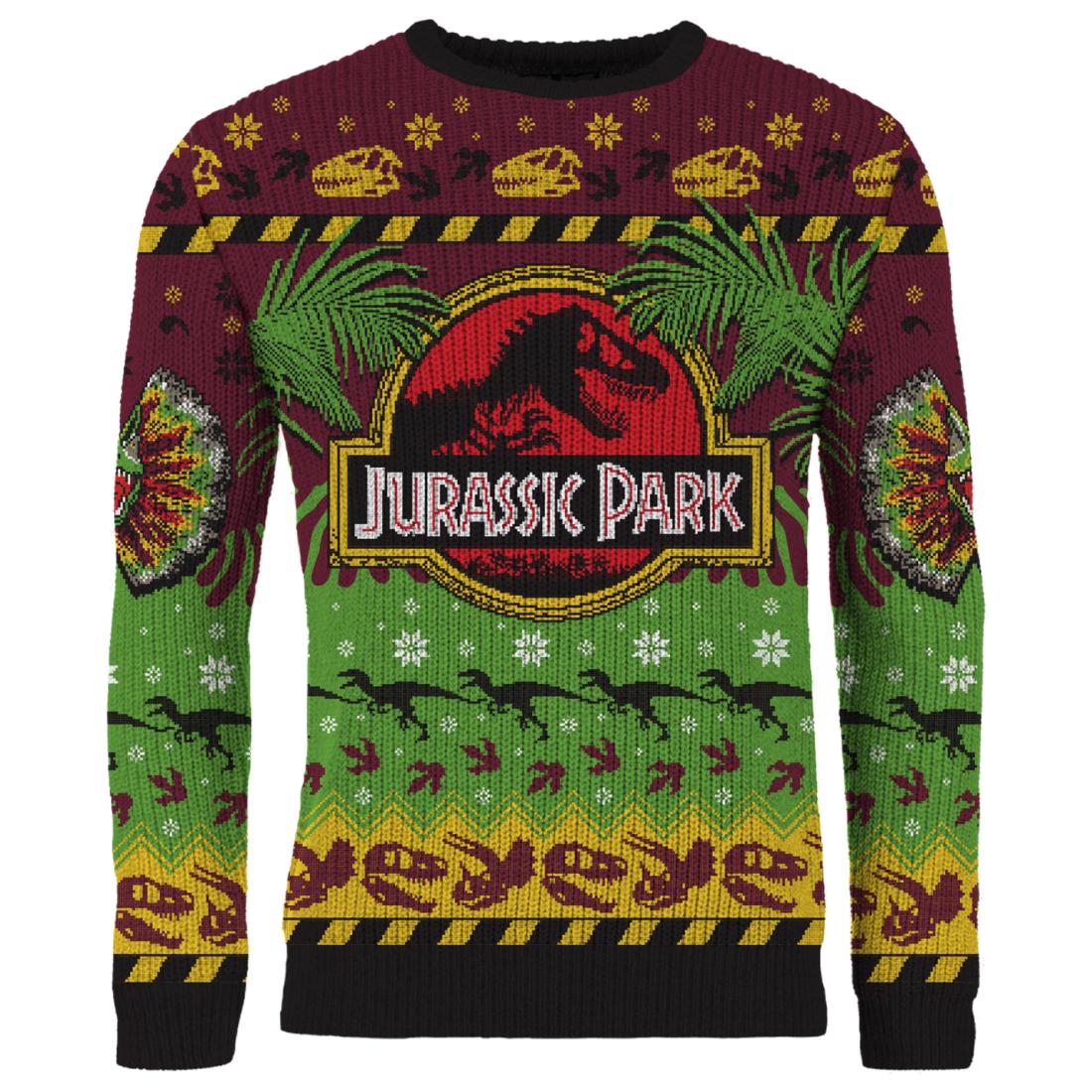 Jurassic Park Happy Rexmas Christmas Jumper