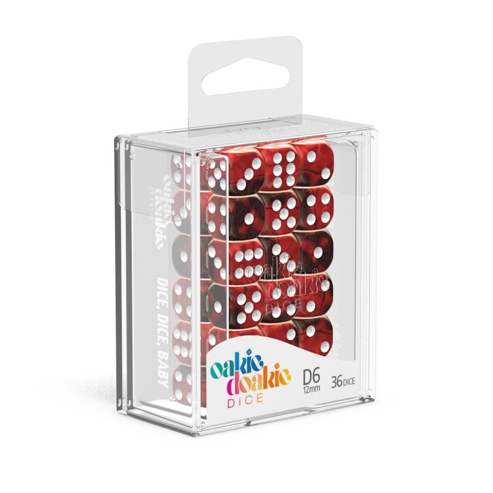 Oakie Doakie Dice W6 Würfel 12 mm Gemidice - Vampire (36)