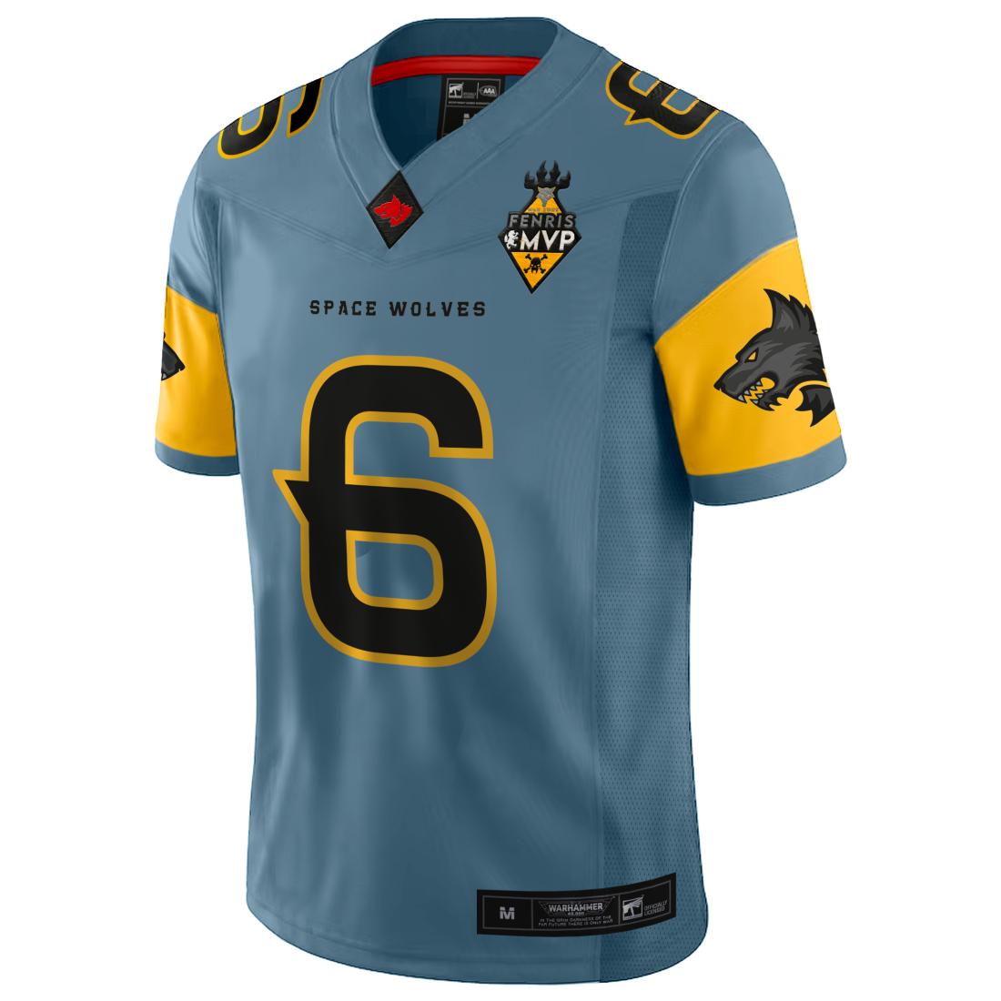 Warhammer 40000 Space Wolves Sports Jersey Shirt