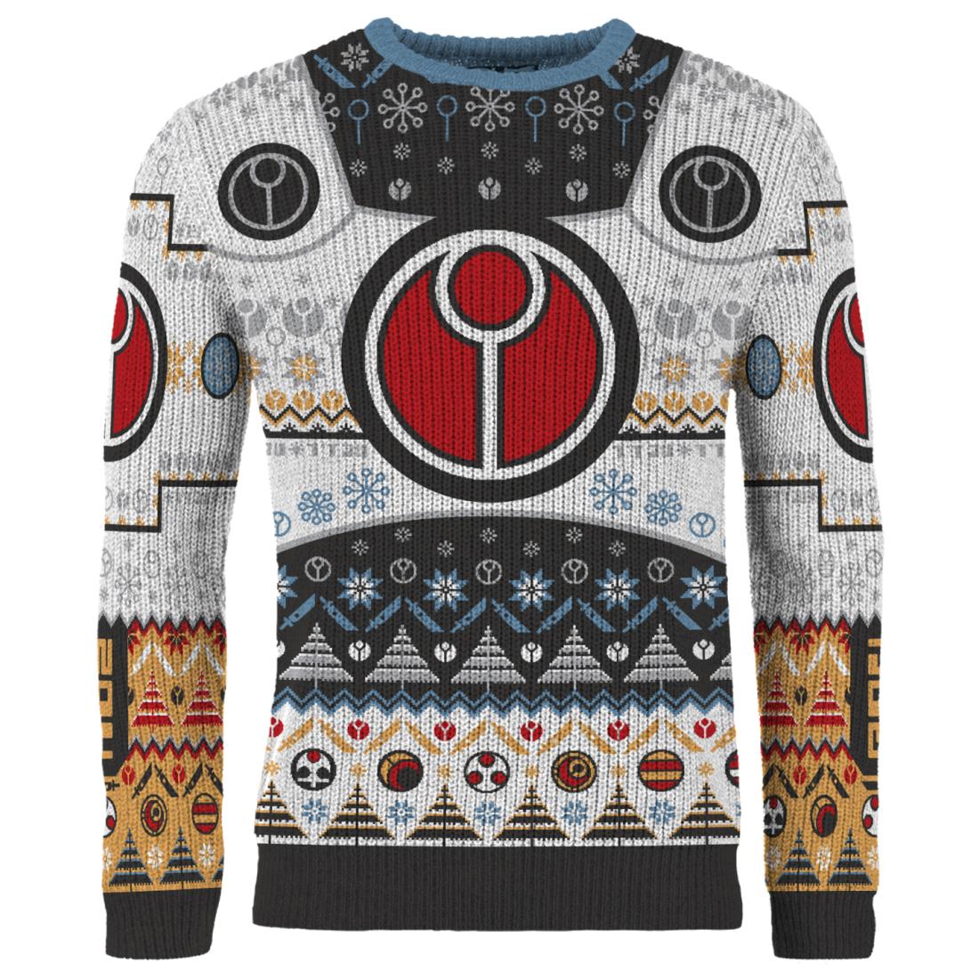 Warhammer 40000 Tau Christmas Jumper