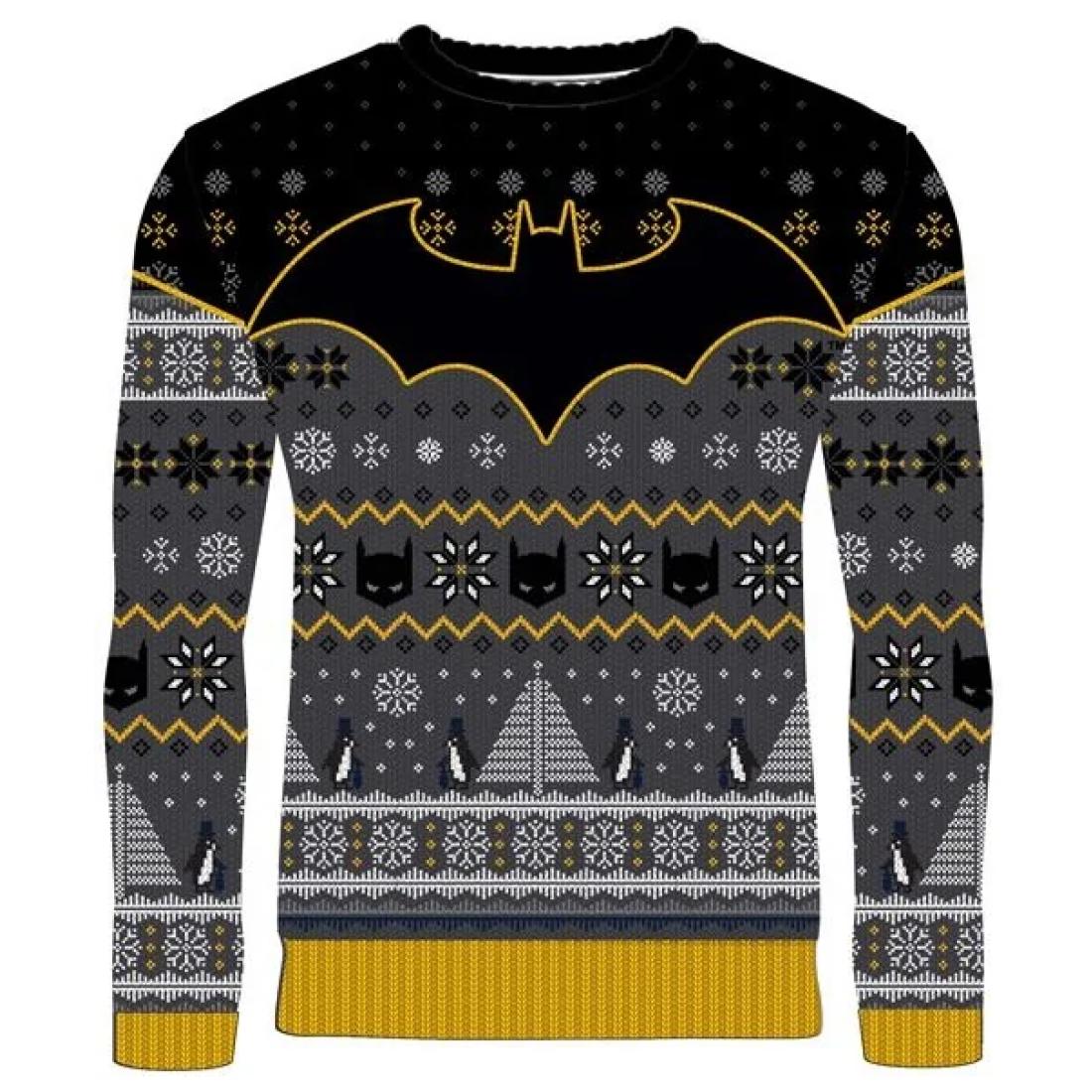 Batman Penguin Christmas Jumper