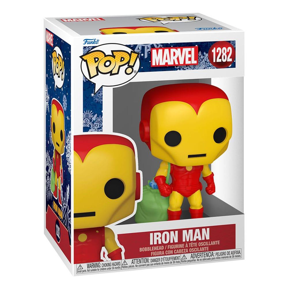 POP Marvel: Holiday- Iron Man w/Bag