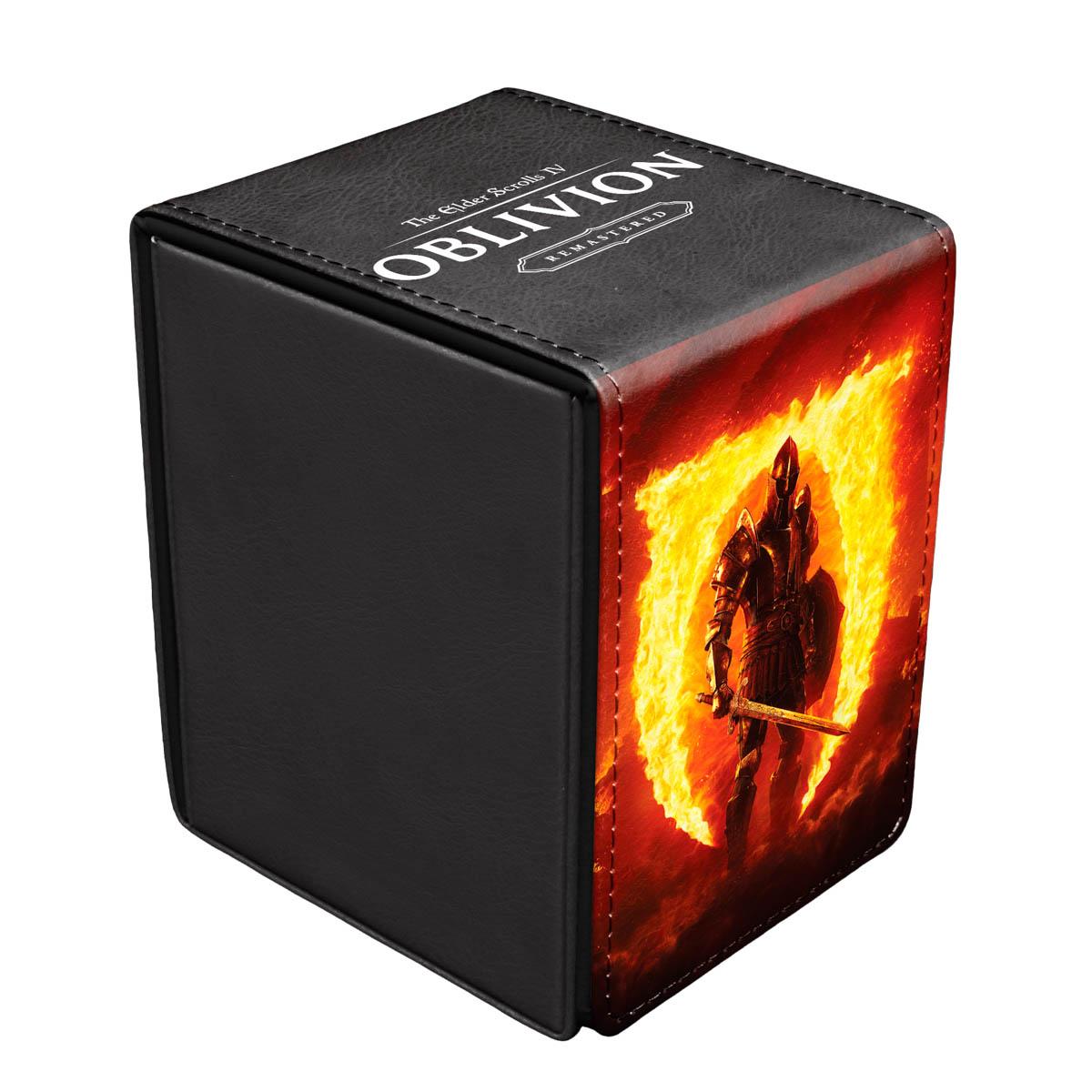 Ultra Pro - The Elder Scrolls IV: Oblivion Remastered Alcove Flip Deck Box for Tabletop Gaming
