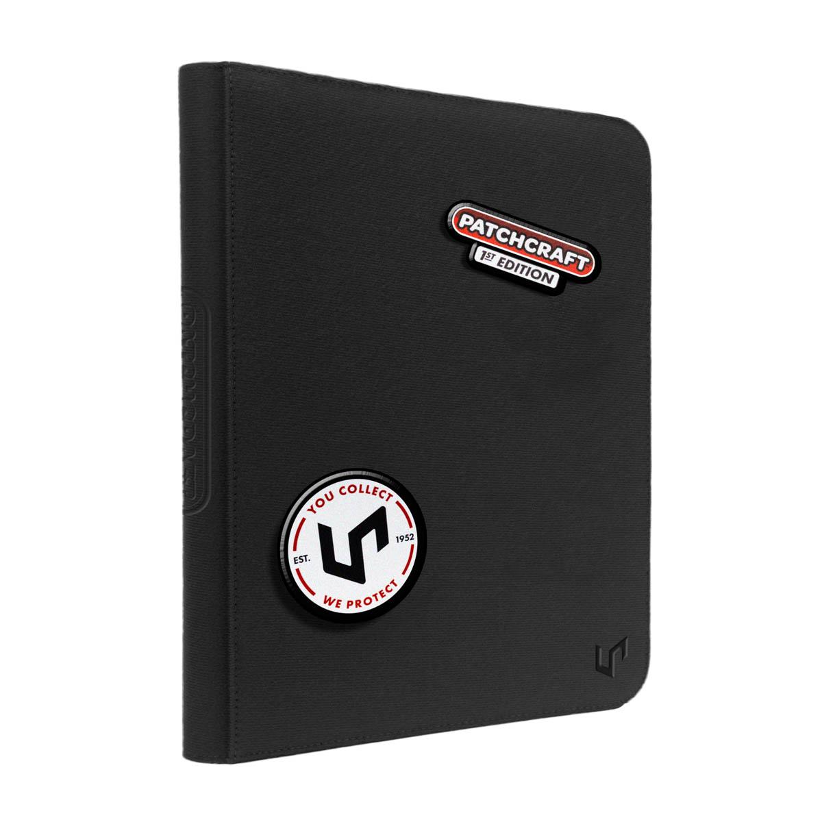 Ultra Pro - PATCHCRAFT - Zippered 9-Pocket PRO-Binder Black