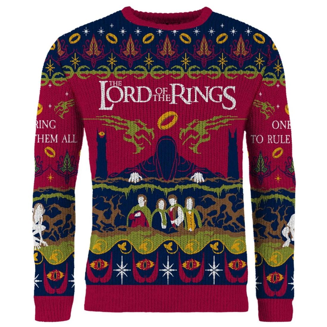 Lord of the Rings One Sweater to Rule them All! Christmas Jumper