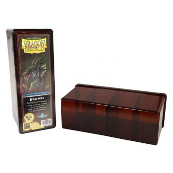Dragon Shield - 4 Compartment Box - Brown