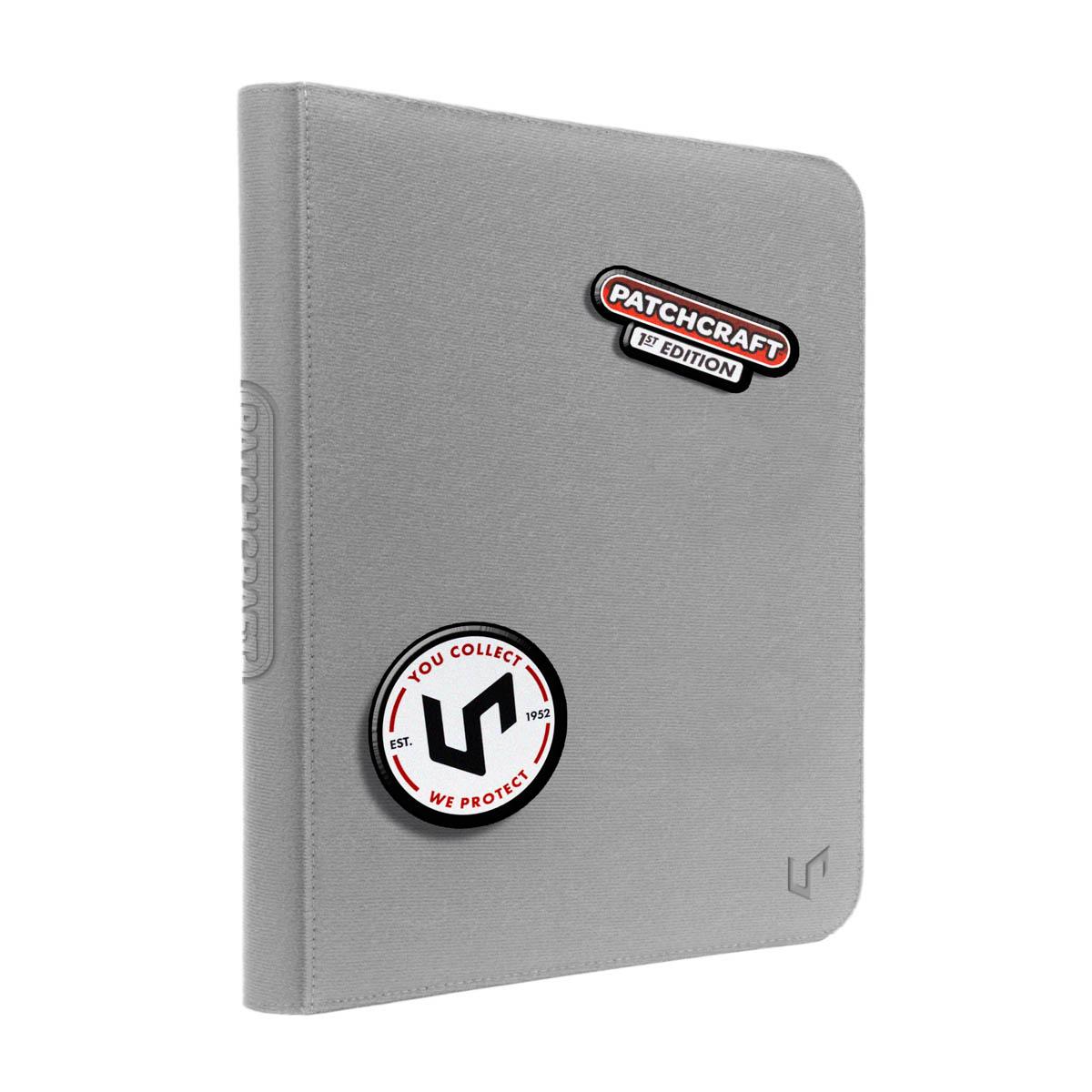 Ultra Pro - PATCHCRAFT - Zippered 9-Pocket PRO-Binder Gray