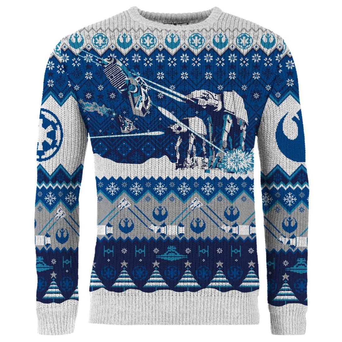 Star Wars AT-AT Assault Christmas Jumper - Größe: L