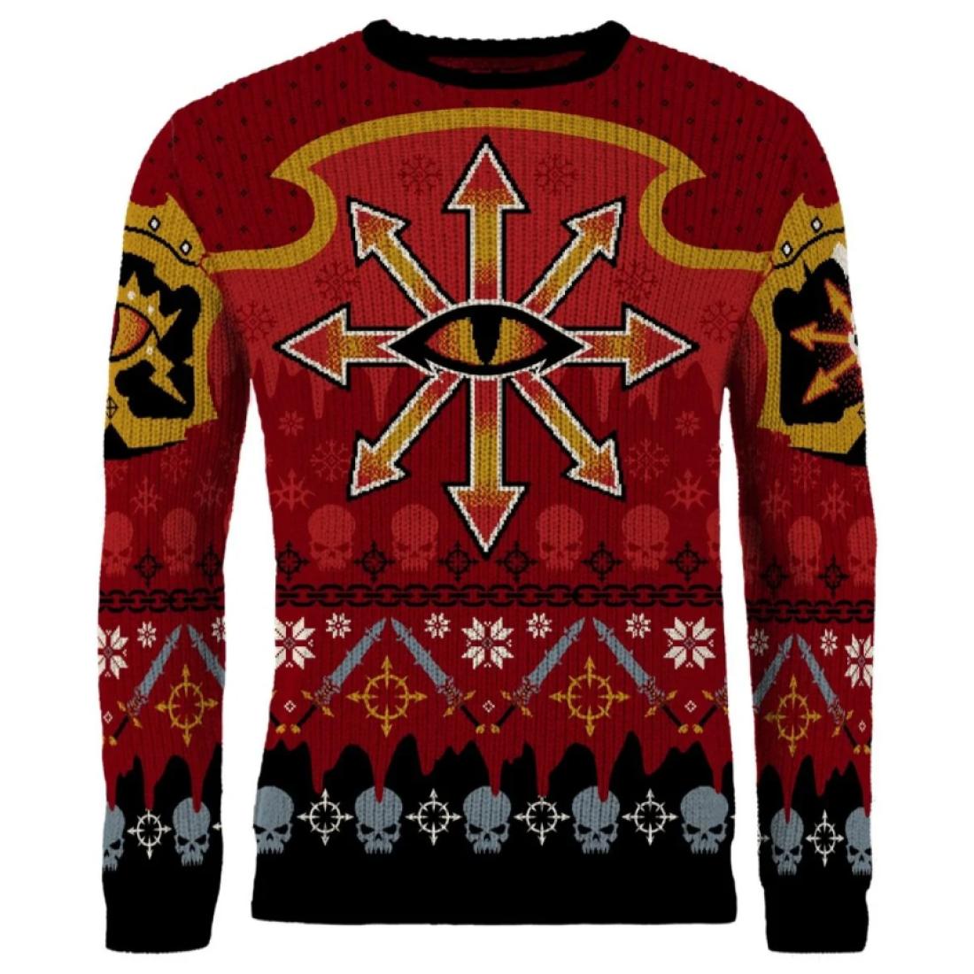 Warhammer 40000 Chaos Christmas Jumper
