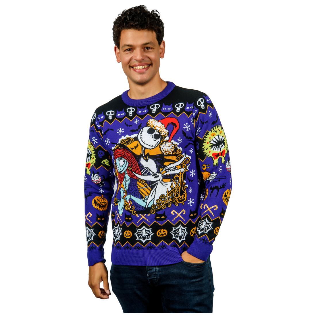 Nightmare Before Christmas Jack and Sally Jumper