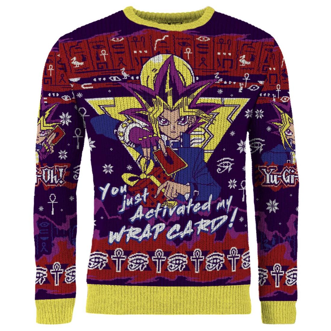 Yu-Gi-Oh! You Just Activated My Wrap Card! Christmas Jumper