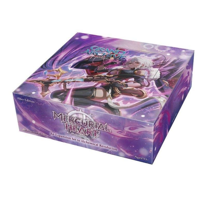 Grand Archive TCG - Mercurial Heart Alter Edition Booster Box Display (20 Boosters) - EN