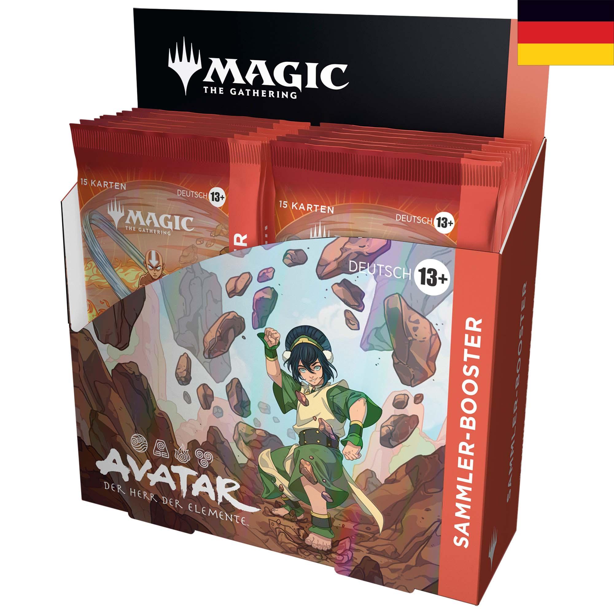 MTG - Avatar: Der Herr der Elemente: Collector Booster Display (12) DE