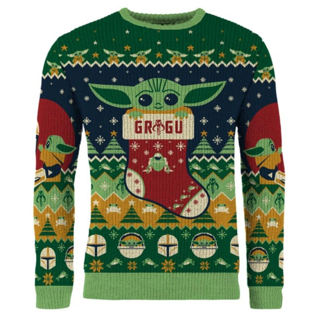 Star Wars Baby Yoda Christmas Jumper