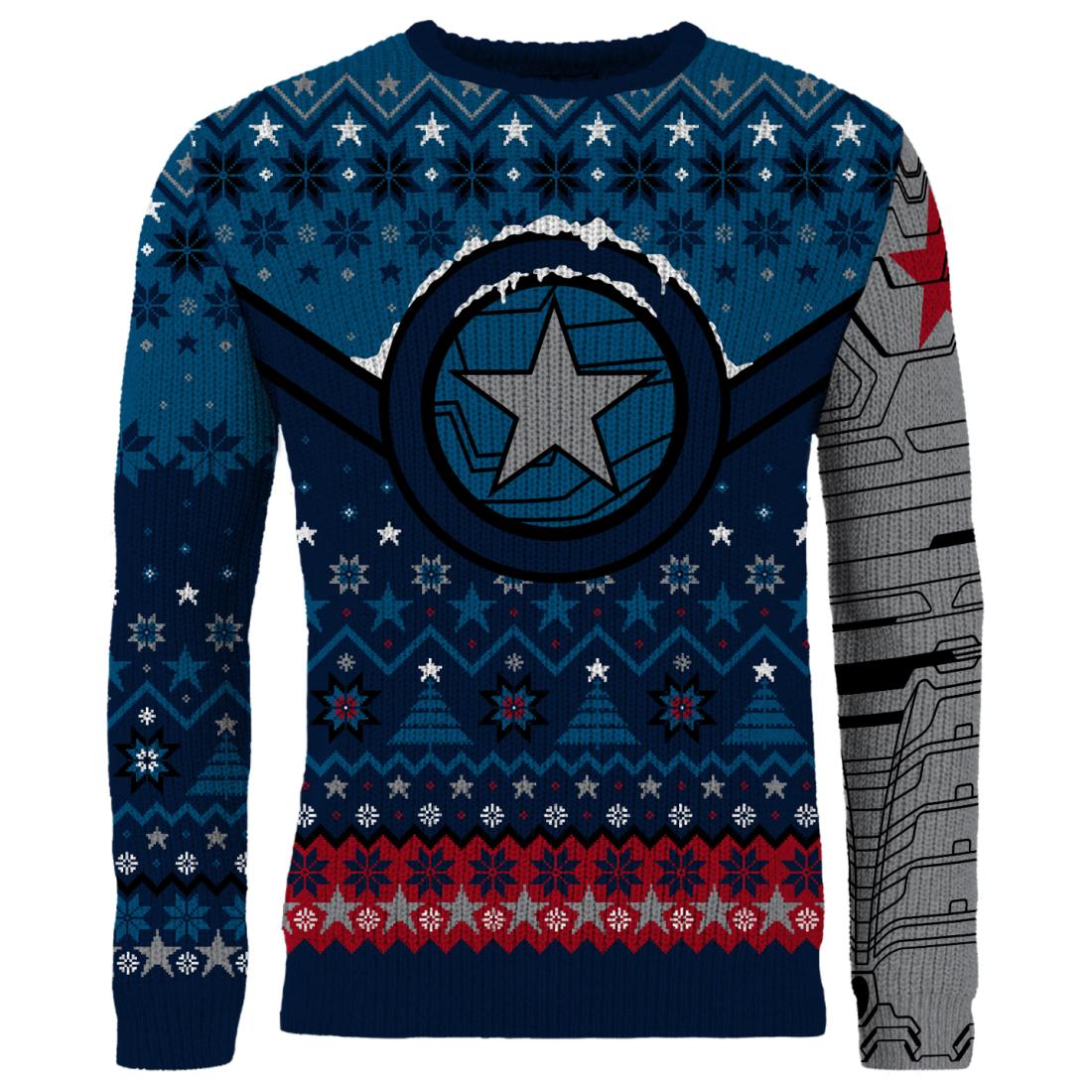 Marvel Winter Soldier Christmas Jumper