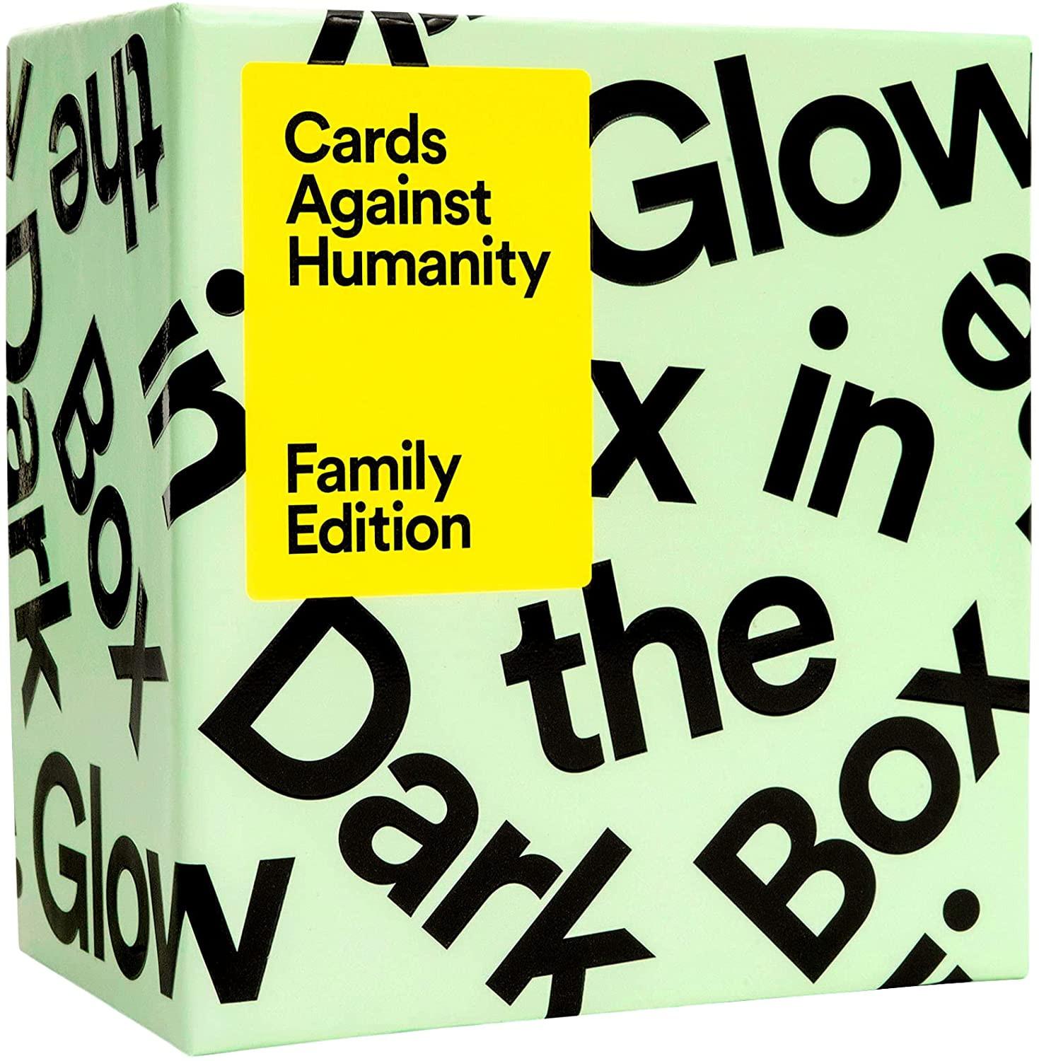 Cards Against Humanity: Family Edition First Expansion Glow In The Dark Box  EN